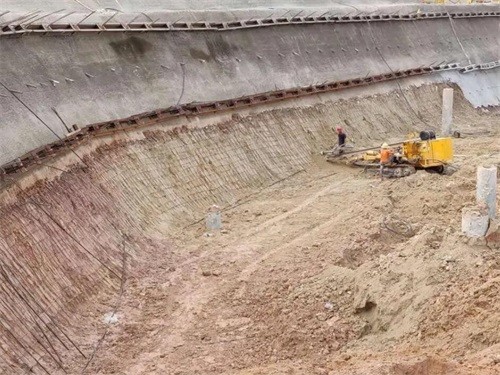 濠江基坑边坡加固